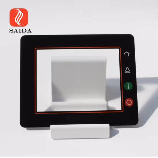 AG/Ar/Af Treatment 3mm Tempered Display Touch Cover Glass for Truck Monitor