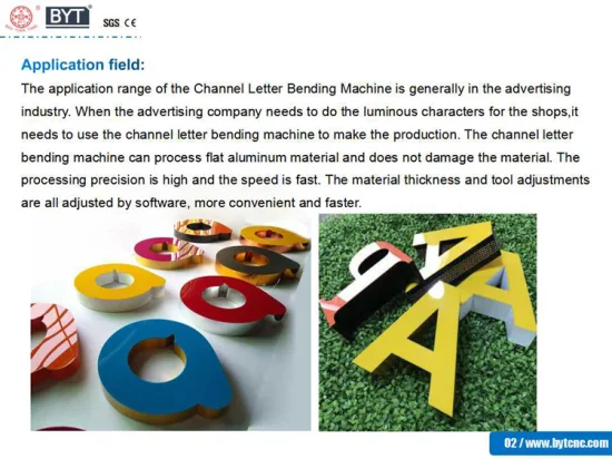 강철 벤더를 위한 알루미늄 CNC 채널 편지 구부리는 기계를 만드는 3D 자동 광고 LED 표시